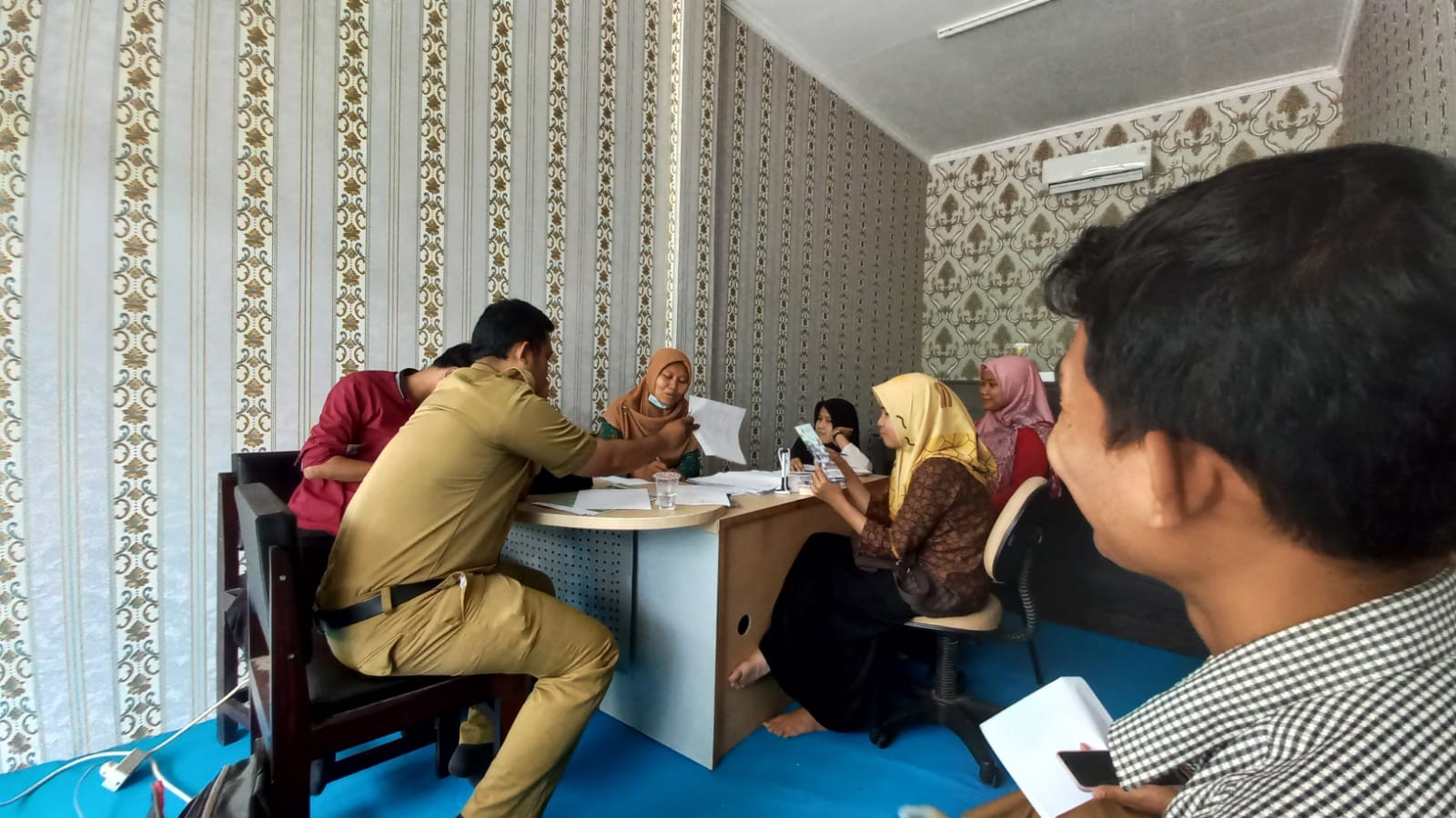 Panitia PPDB SMK PK Mekanika Buntet Pesantren Melakukan Rapat Perdana